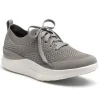 Moshn by KLOGS Footwear | Non-Slip Healthcare*Women's Leap Knit Athletic Oxford Ash