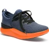 Moshn by KLOGS Footwear | Non-Slip Healthcare*Women's Rhythm Smartknit Sporty Athletic Oxford Indigo Persimmon