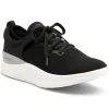 Moshn by KLOGS Footwear | Non-Slip Healthcare*Women's Rhythm Knit Athletic Oxford Black