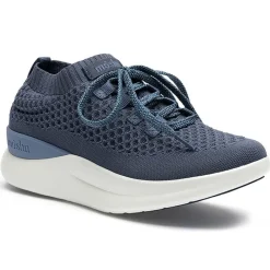 Moshn by KLOGS Footwear | Non-Slip Healthcare*Women's Vigor Smartknit Sporty Athletic Slip On Blue Indigo