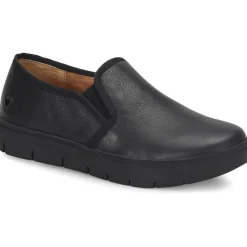 Nursemates Non-Slip Shoes | Footwear*Women's Adela Twin Gore Slip On Black