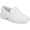 Nursemates Footwear | Non-Slip Healthcare*Women's Meredith Leather Slip On White