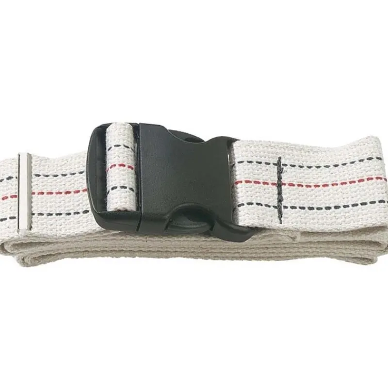 Prestige Gait Belts & Hosiery*Cotton Gait Belt With Quick Release Buckle White