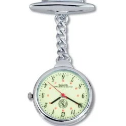 Prestige Medical Watches*Glow Lapel Watch Chrome