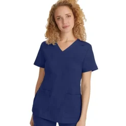 Healing Hands Scrub Tops*Purple Label by Women's Jill V-Neck Scrub Top