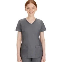 Healing Hands Scrub Tops*Purple Label by Women's Juliet V-Neck Scrub Top