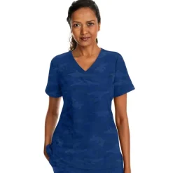 Healing Hands Scrub Tops*Purple Label by Camo Women's Joy V-Neck Scrub Top