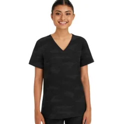 Healing Hands Scrub Tops*Purple Label by Camo Women's Joy V-Neck Scrub Top