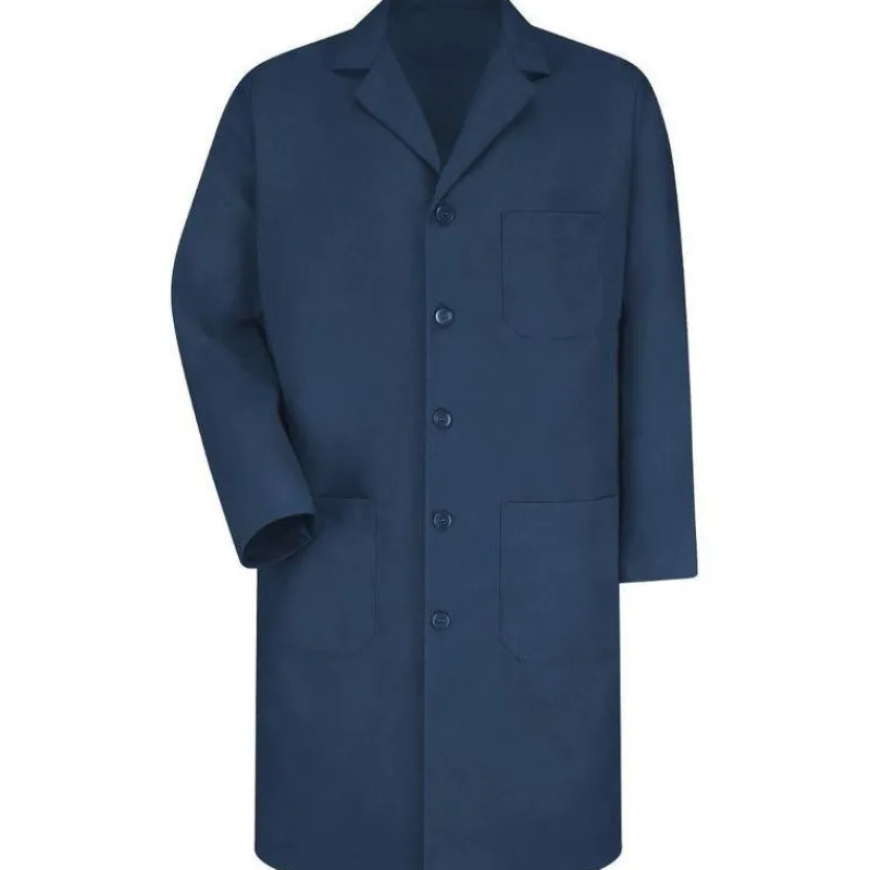 Red Kap Lab Coats & Jackets*Men's Button Front 41-Inch Lab Coat