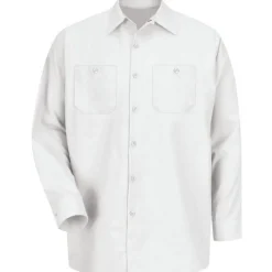 Red Kap Work Shirts*Men's Long Sleeve Industrial Work Shirt