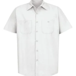 Red Kap Work Shirts*Men's Short Sleeve Industrial Work Shirt