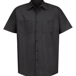 Red Kap Work Shirts*Men's Short Sleeve Industrial Work Shirt