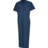 Red Kap Coveralls*Men's Unlined Short Sleeve Speedsuit Coveralls