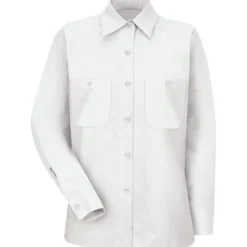 Red Kap Shirts | Work Shirts*Women's Long Sleeve Industrial Work Shirt