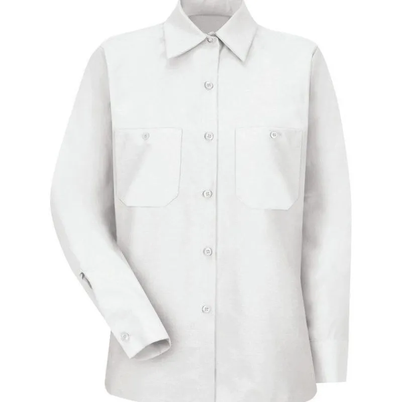 Red Kap Shirts | Work Shirts*Women's Long Sleeve Industrial Work Shirt