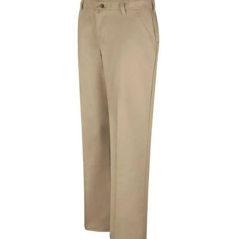 Red Kap Bottoms | Work Pants*Women's Plain Front Cotton Pants
