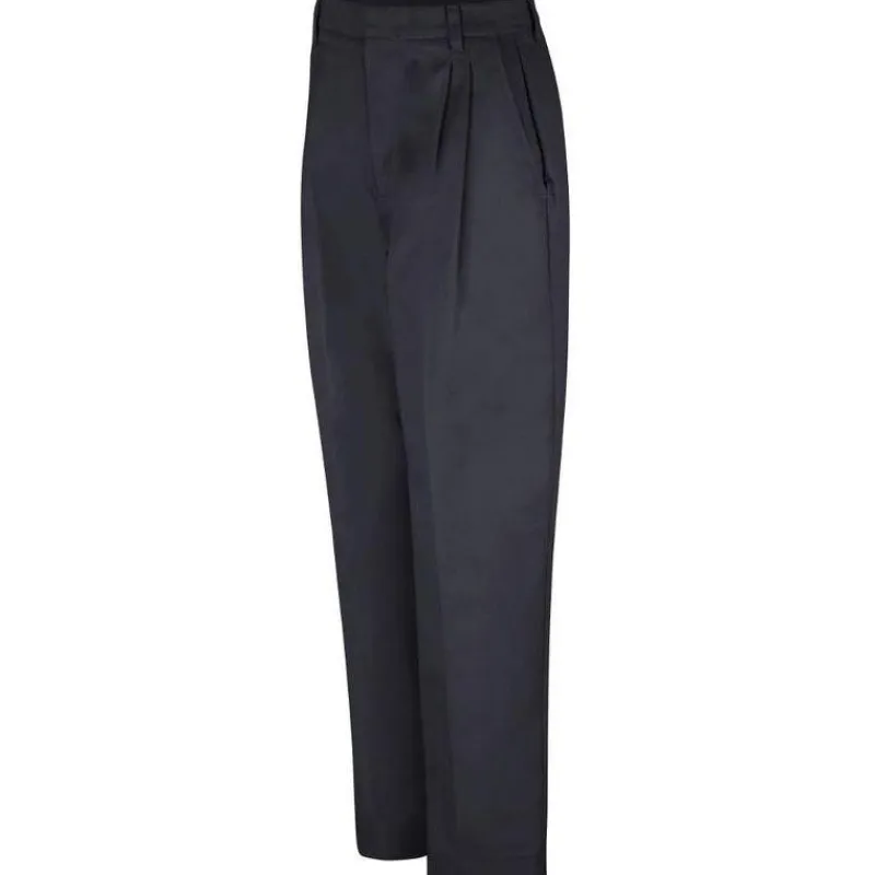 Red Kap Bottoms | Work Pants*Women's Pleated Twill Slacks
