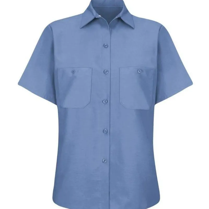 Red Kap Shirts | Work Shirts*Women's Short Sleeve Industrial Work Shirt