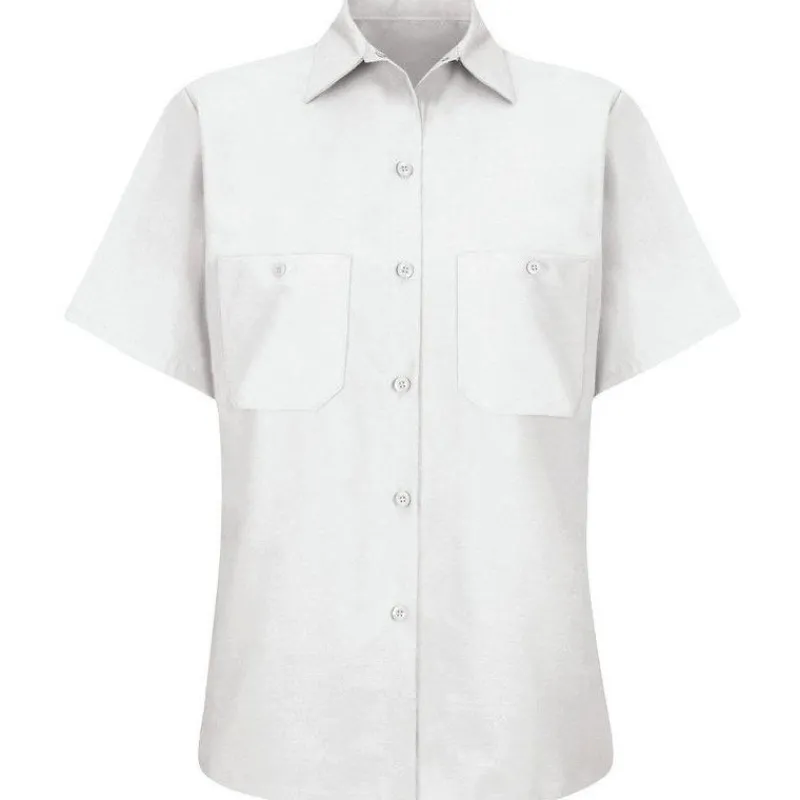 Red Kap Shirts | Work Shirts*Women's Short Sleeve Industrial Work Shirt