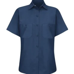 Red Kap Shirts | Work Shirts*Women's Short Sleeve Industrial Work Shirt