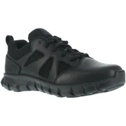 Reebok Non-Slip Shoes | Athletic*Duty Women's Sublite Cushion Tactical Athletic Oxford Black
