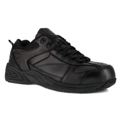Reebok Athletic*Men's Jorie Composite Toe Street Sport Jogger Oxford - Black