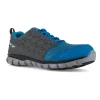 Reebok Athletic | Non-Slip Shoes*Men's Sublite Cushion Work Alloy Toe ESD Blue & Grey Athletic Oxford Blue / Gray