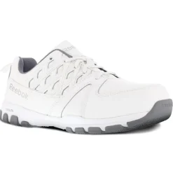 Reebok Athletic | Non-Slip Shoes*Men's Sublite Work ESD Steel Toe Athletic Work Shoe White