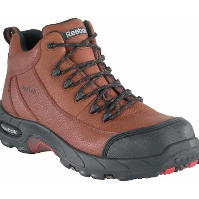 Reebok Athletic | Non-Steel Safety Toe*Men's Tiahawk Waterproof Composite Toe Sport Hiker - Dark Brown