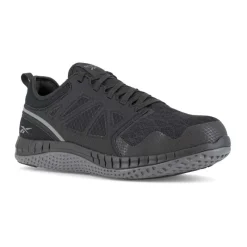 Reebok Athletic | Non-Slip Shoes*Men's Zprint Work ESD Steel Toe Athletic Work Shoe Black / Dark Gray