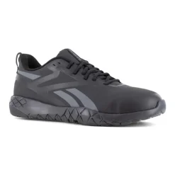 Reebok Non-Slip Shoes | Athletic*Work Men's Flexagon Force XL Work Composite Toe Water Resistant Athletic Work Shoe Black