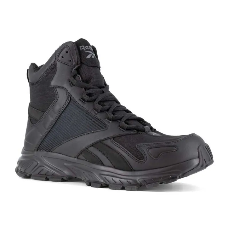 Reebok Non-Slip Boots | Tactical*Work Men's Hyperium Tactical 6" Trail Running Boot Black