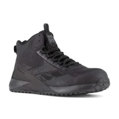 Reebok Non-Slip Shoes | Athletic*Work Men's Nano X1 Adventure Work Composite Toe Athletic Mid Black