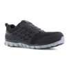 Reebok Non-Slip Shoes | Athletic*Work Men's Sublite Cushion Work ESD Athletic Slip-On Work Shoe Black
