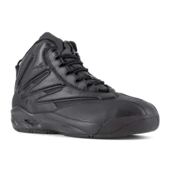 Reebok Non-Slip Shoes | Athletic*Work Men's The Blast Work Composite Toe ESD Athletic Hi-Top Black