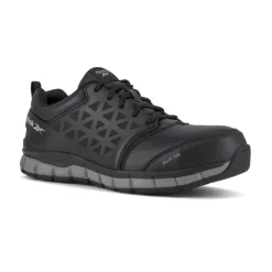 Reebok Athletic | Non-Slip Shoes*Work Women's Sublite Cushion Conductive Athletic Work Oxford Black