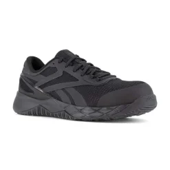 Reebok Non-Slip Shoes | Athletic*Work Women's Nanoflex TR Work Composite Toe Athletic Work Shoe Black