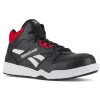Reebok Non-Slip Shoes | Athletic*Works Men's BB4500 Work Composite Toe Athletic Hi Top Work Sneaker Black / Red
