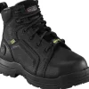 Rockport Met Guard | Non-Steel Safety Toe*6-Inch More Energy Metatarsal Guard Comp Toe Boots Black