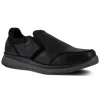 Rockport Non-Slip Shoes | Slip-Ons*Works Men's Primetime Casuals Work ESD Steel Toe Slip On Black