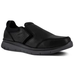 Rockport Non-Slip Shoes | Slip-Ons*Works Men's Primetime Casuals Work ESD Steel Toe Slip On Black