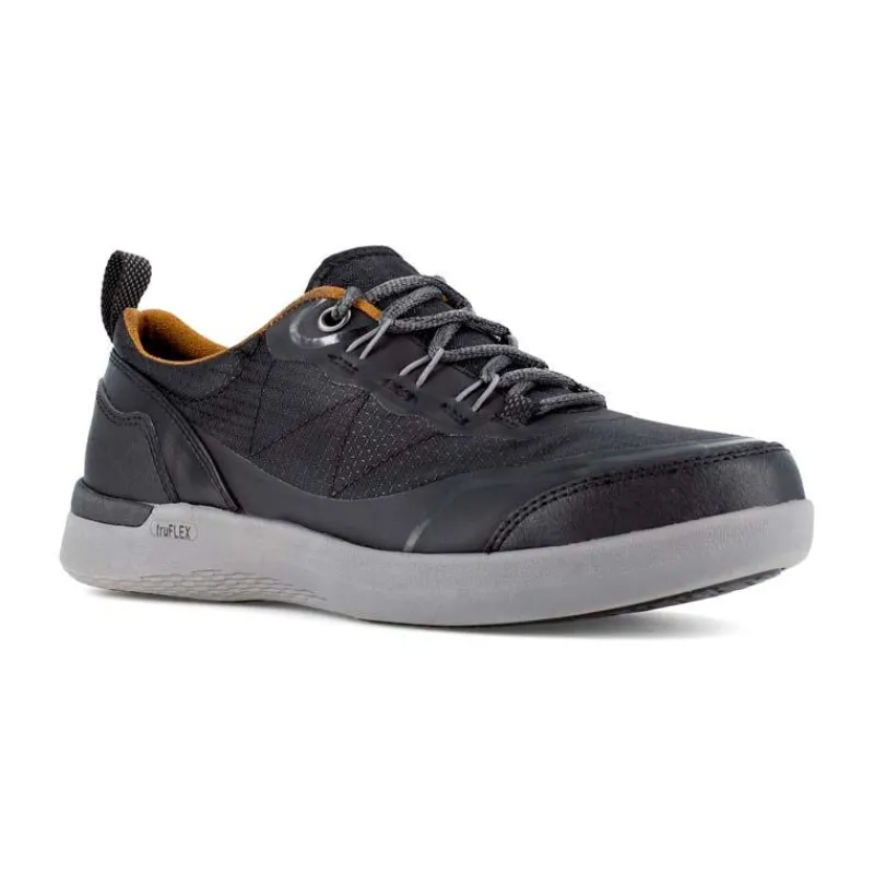 Rockport Non-Slip Shoes | Athletic*Works Women's truFLEX Fly Skylar Work Composite Toe SD Sneaker Black