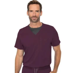 Rothwear Touch Scrub Tops*Men's Cadence One Pocket Scrub Top