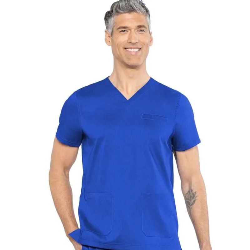 Rothwear Touch Scrub Tops*Men's Wescott Three Pocket Scrub Top