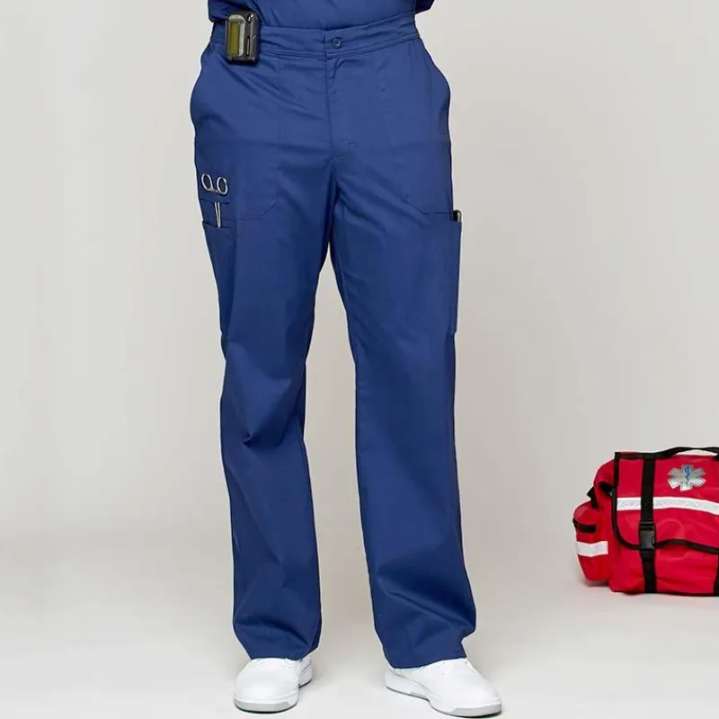 Rx Gear Stretch Scrub Pants*Men's Zip Fly Cargo Scrub Pants