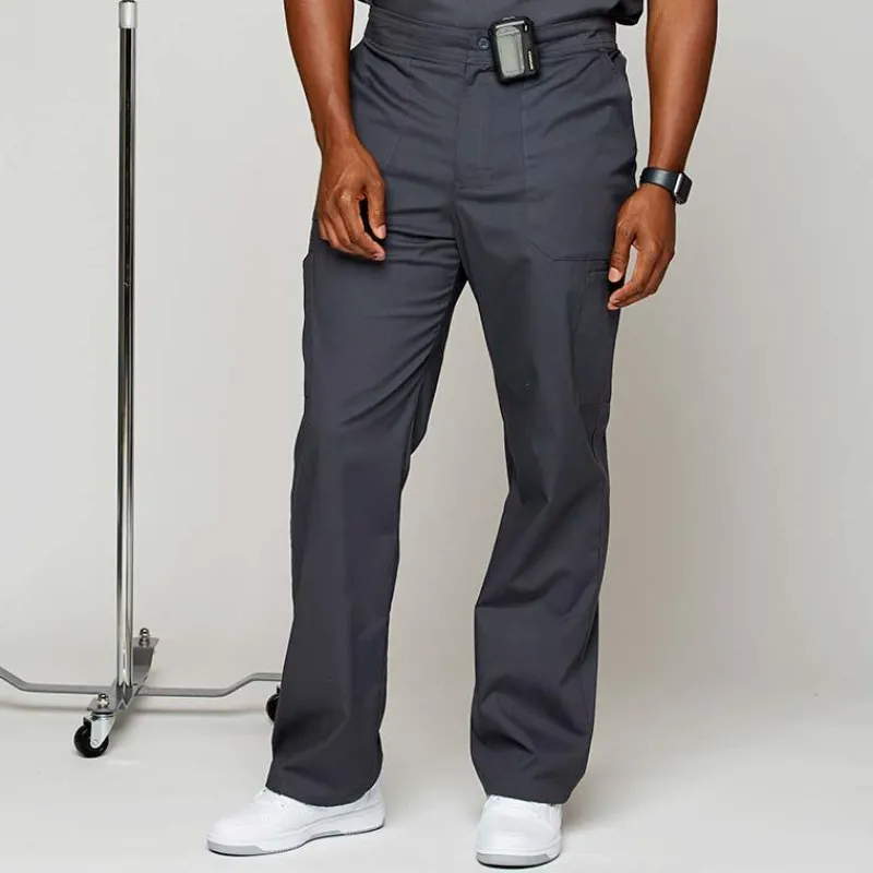 Rx Gear Stretch Scrub Pants*Men's Zip Fly Cargo Scrub Pants