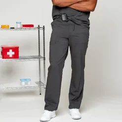Scrubology Core Scrub Pants*Men's Cargo Drawstring Scrub Pant