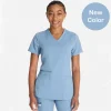 Scrubology Core Scrub Tops*Women's 5 Pocket V-Neck Scrub Top