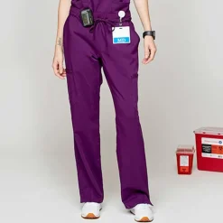 Scrubology Core Scrub Pants*Women's Cargo Drawstring Scrub Pant