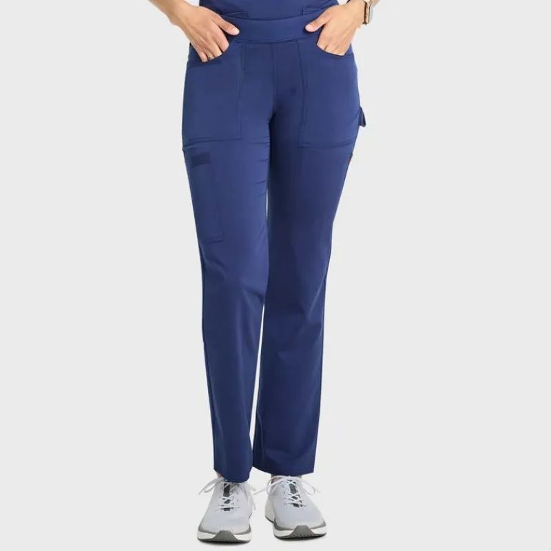 Scrubology Core Scrub Pants*Women's Straight Leg Cargo Scrub Pant